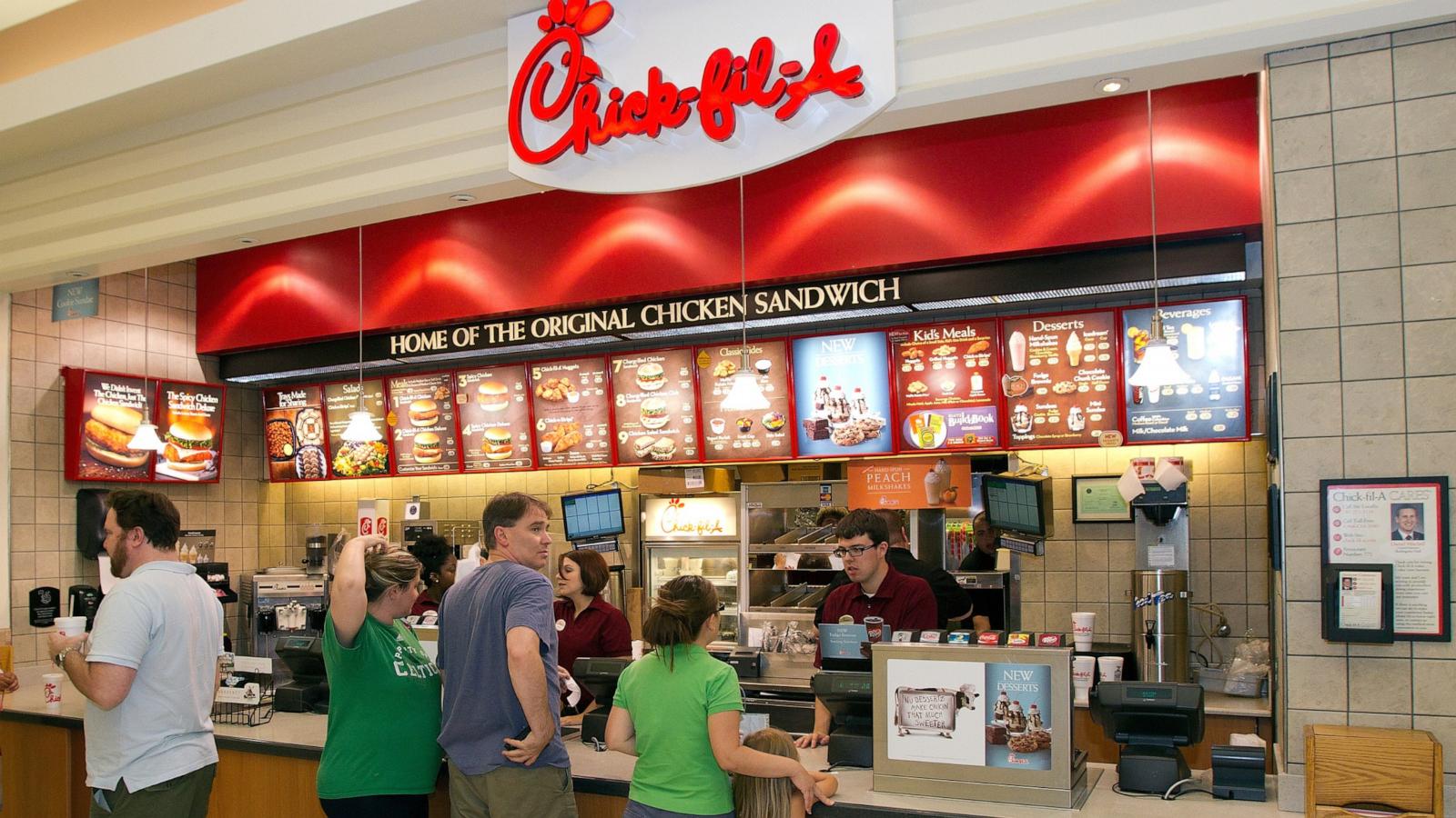 PHOTO: A Chick-fil-A inside the Burlington Mall, July 26, 2012, Burlington, Mass.