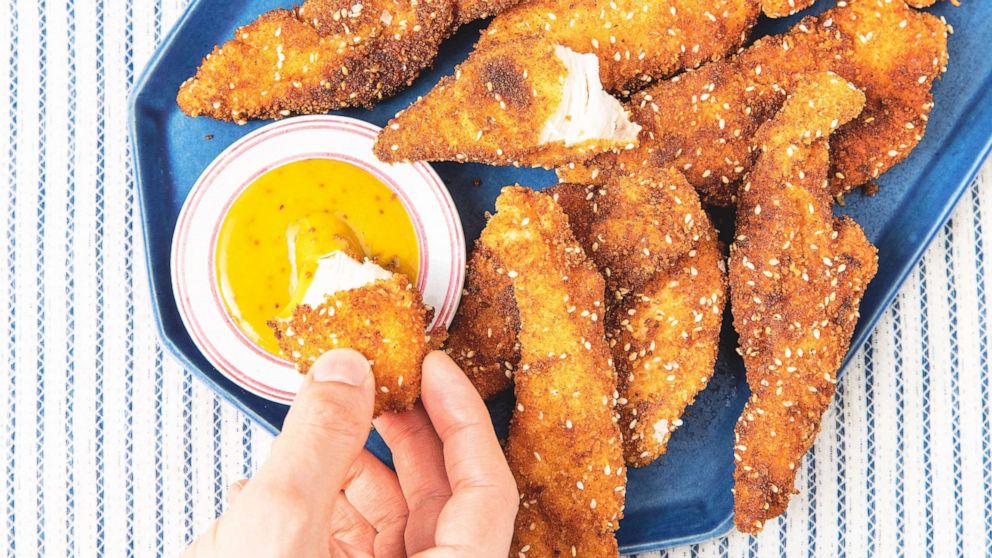 PHOTO: Jake Cohen's chicken schnitzel fingers are a great Hanukkah recipe. 