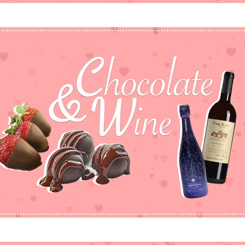 VIDEO: Treat yourself this Galetine's Day with these delicious chocolate and wine pairings