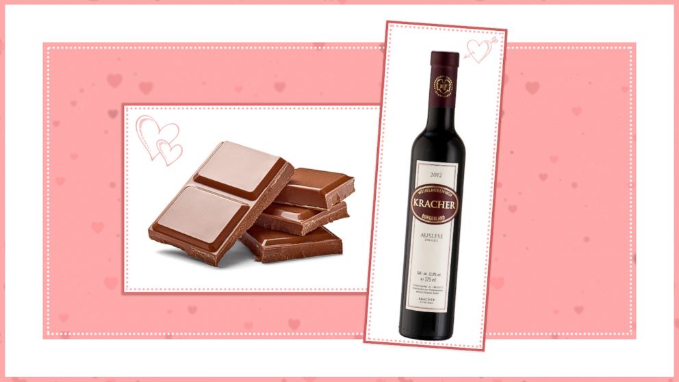 PHOTO: Chocolate and Wine Pairings for Valentines Day: Pair 1