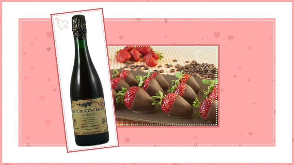 PHOTO: Chocolate and Wine Pairings for Valentines Day: Pair 2