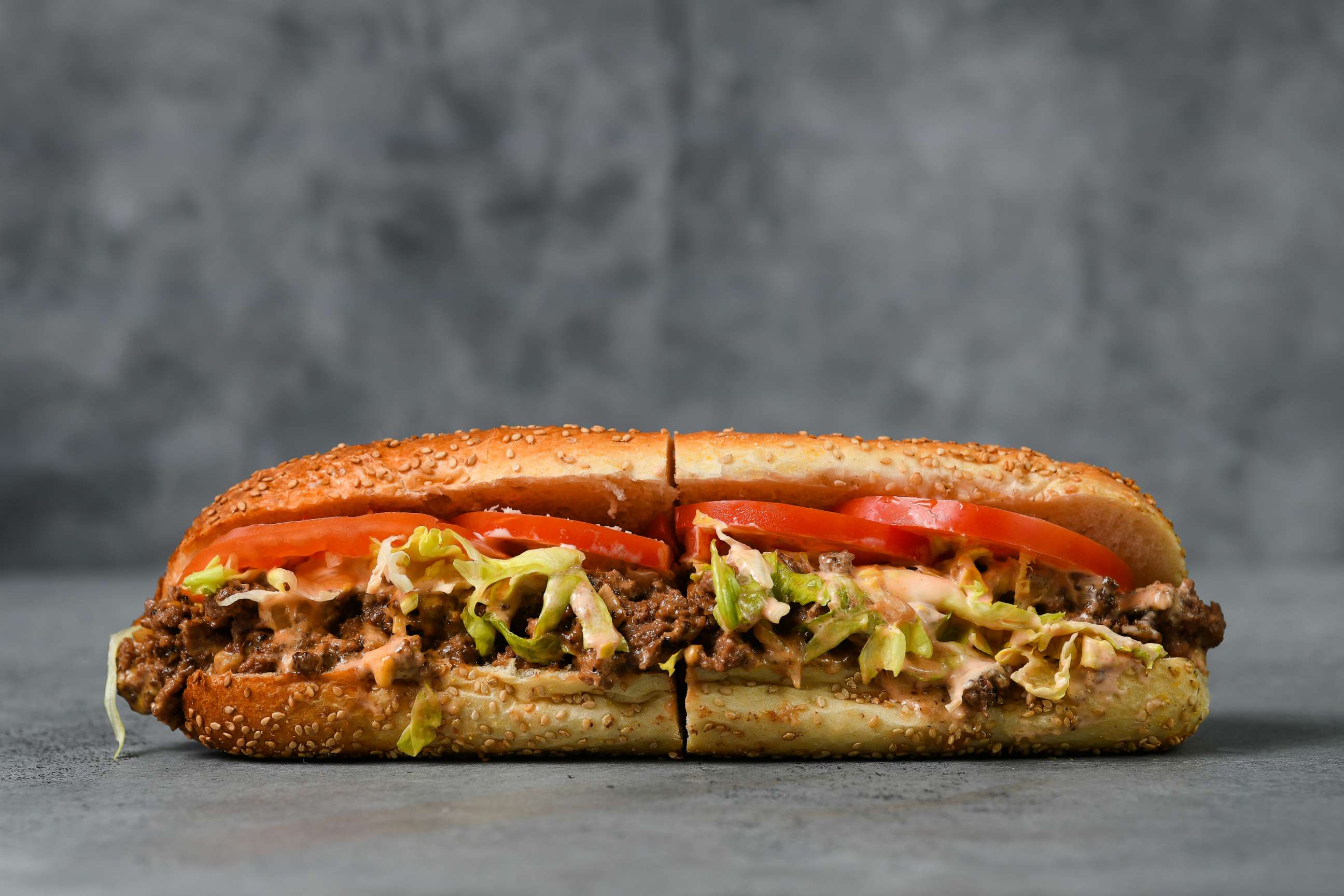 PHOTO: The new chopped cheese sandwich at Yankee Stadium.