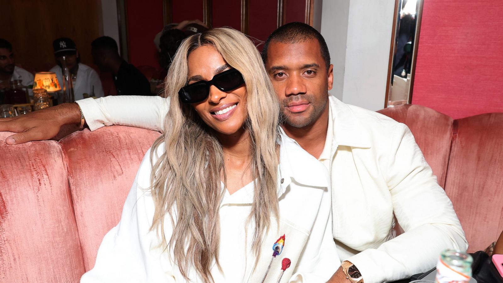 PHOTO: Ciara and Russell Wilson at the Serena Williams' 2024 ESPY Awards After-Party at Delilah in West Hollywood, Calif., July 11, 2024.