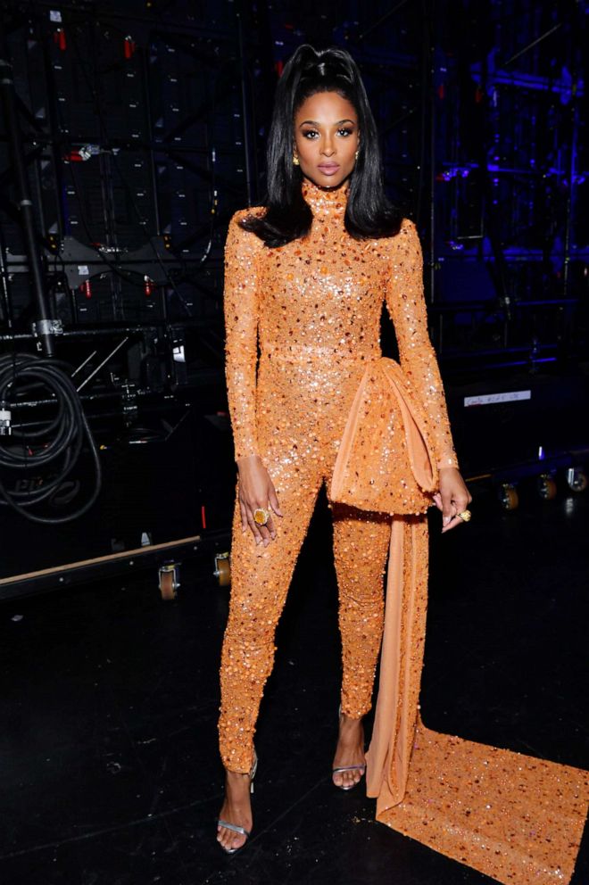 PHOTO: Ciara poses backstage during the 2019 American Music Awards at Microsoft Theater on Nov. 24, 2019 in Los Angeles.