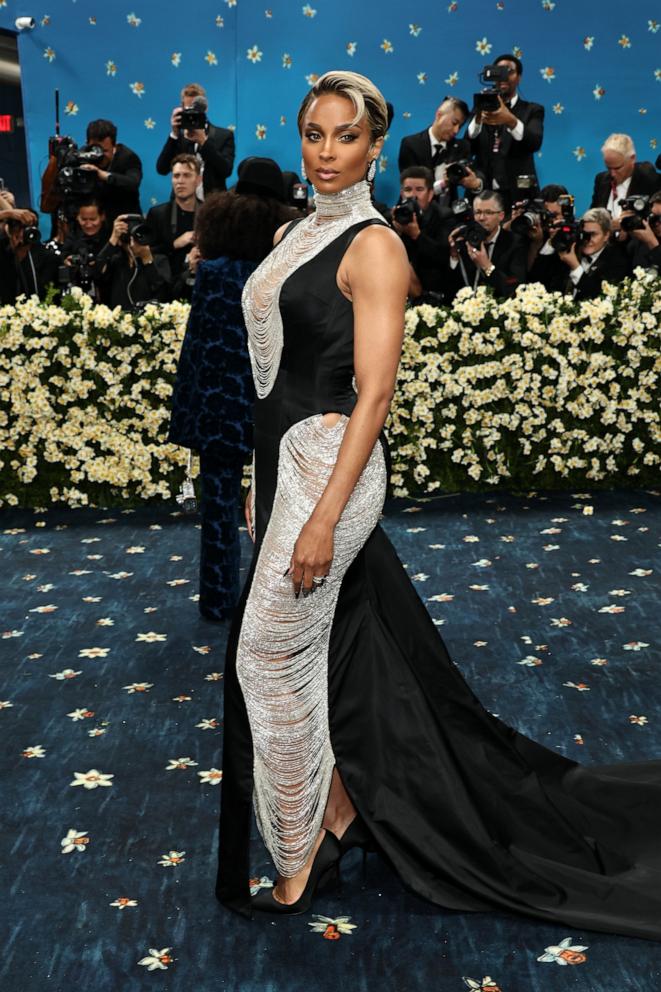 Ciara attends the 2025 Met Gala Celebrating "Superfine: Tailoring Black Style" on May 05, 2025 in New York City.