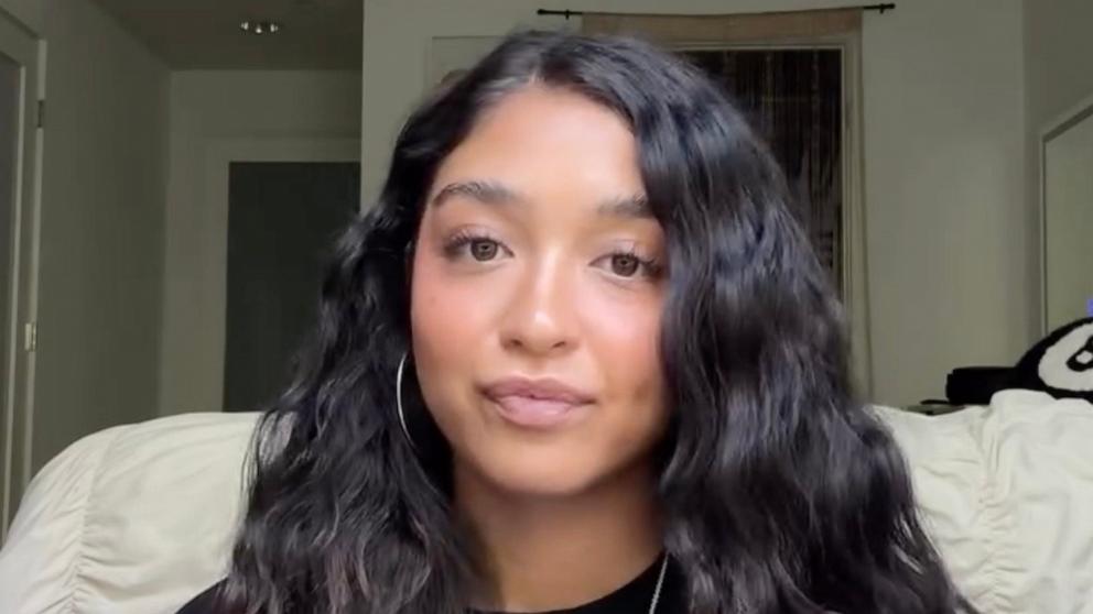 PHOTO: Cierra Ortega appears in this screenshot from a video she shared on Instagram.