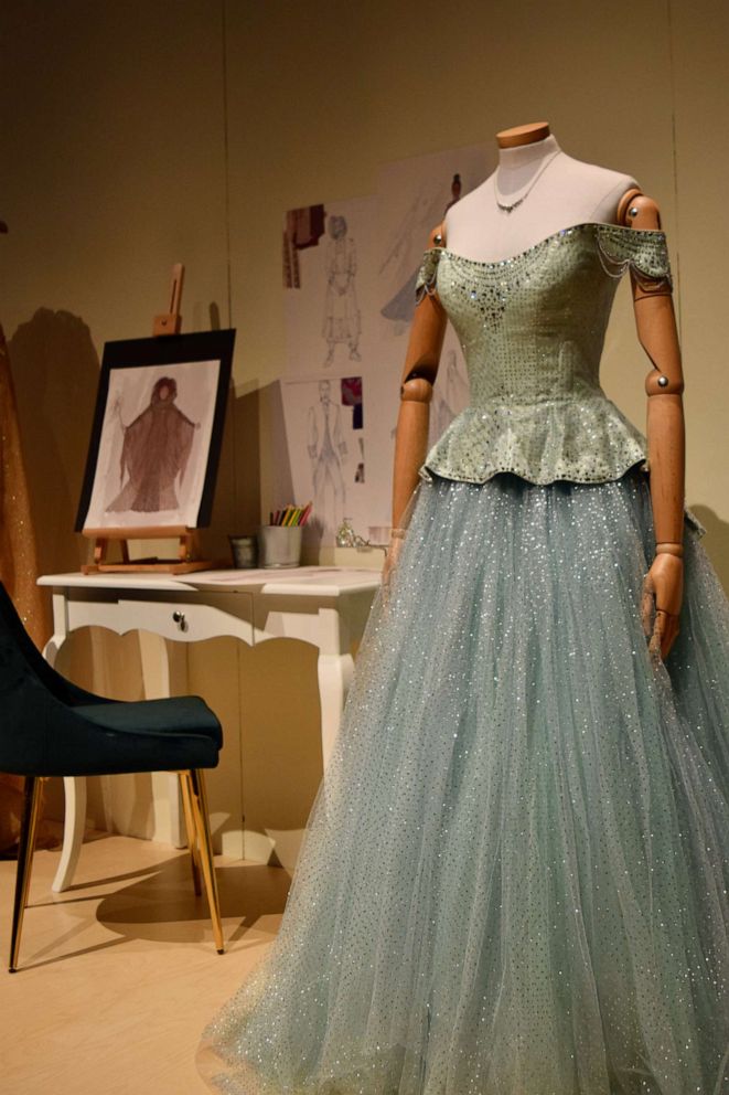 PHOTO: The dress Brandy wore starring at the title character in Rogers and Hammerstein’s Cinderella for Wonderful World of Disney (1997), designed by Ellen Mirojnick