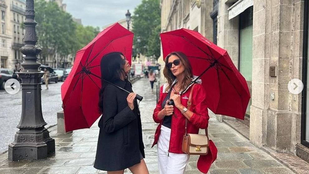 PHOTO: Cindy Crawford shares photo of herself and daughter Kaia Gerber enjoying outings together during the 2024 Paris Olympics.