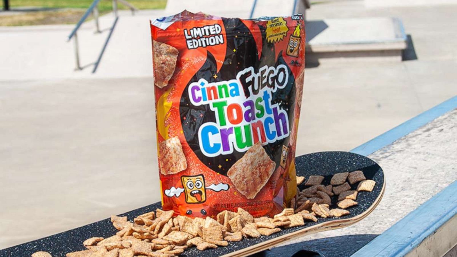 PHOTO: CinnaFuego Toast Crunch is available now for a limited time.