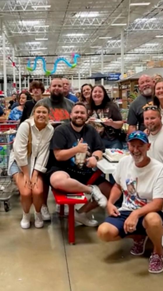 VIDEO: This woman staged a genius surprise party for her Costco-loving husband