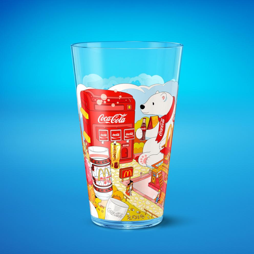 PHOTO: McDonald’s is launching the Collector’s Meal which features six collectible cups.