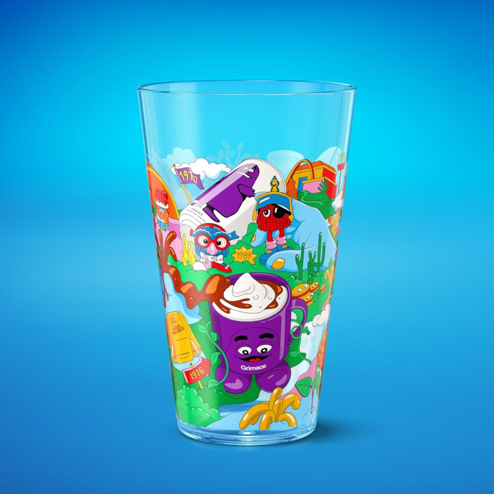 PHOTO: McDonald’s is launching the Collector’s Meal which features six collectible cups.