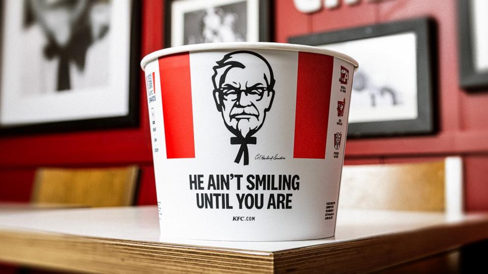 PHOTO: A bucket from KFC.
