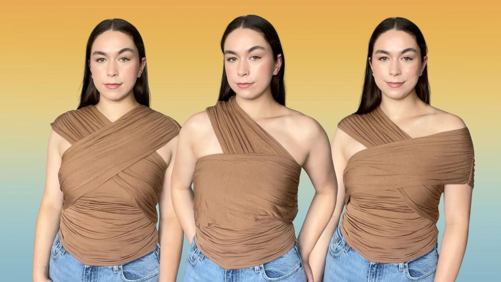 PHOTO: The Alyssa Infinity Top styled three different ways.