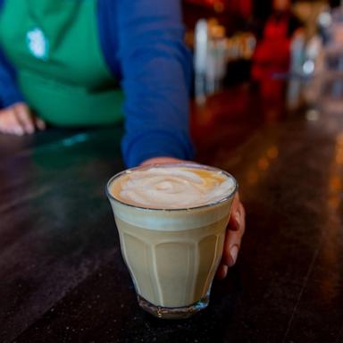 PHOTO: A cortado served at Starbucks.