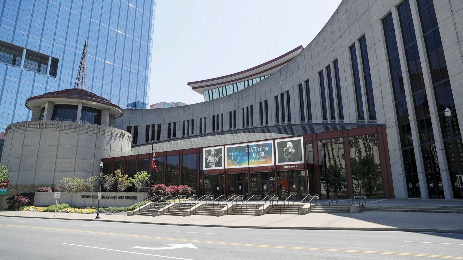 PHOTO: Country Music Hall of Fame and Museum in Nashville, Tenn., April 16, 2020.