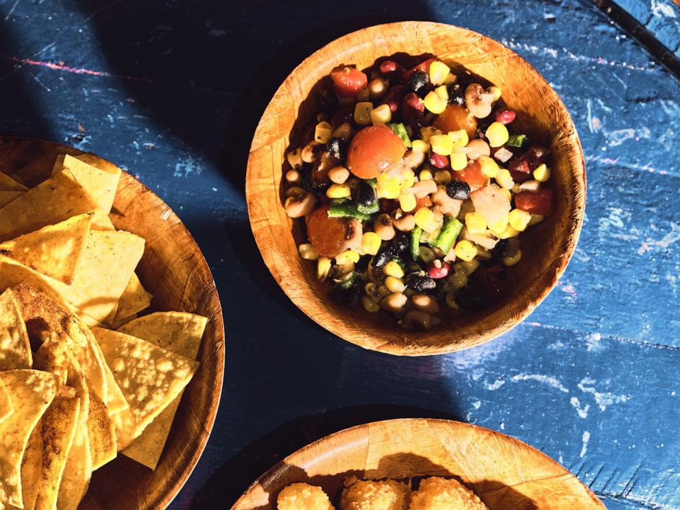 PHOTO: A bowl of cowboy caviar salad served at Graduate by Hilton in Knoxville, Tennessee.