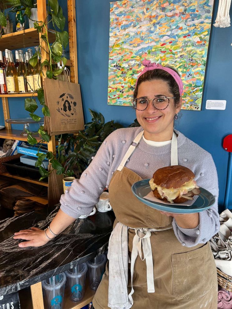 PHOTO: Milena Pagán, owner of Little Sister in Providence, Rhode Island.