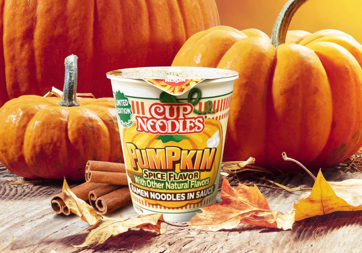 PHOTO: Nissin Foods created a limited-edition fall flavor of Cup Noodles.