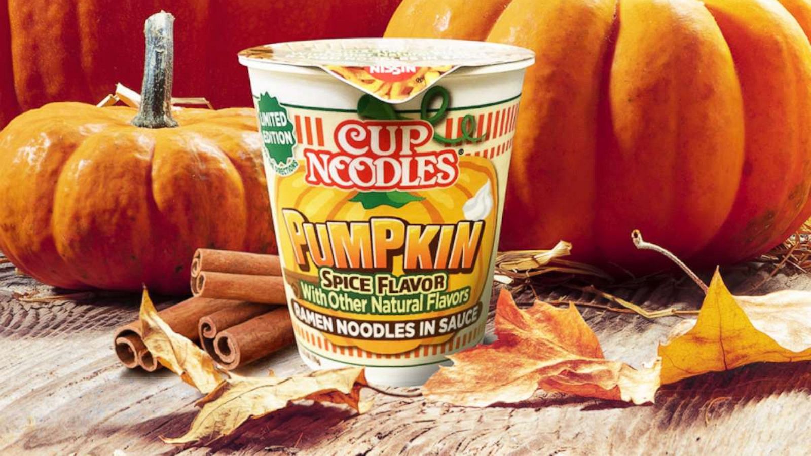 PHOTO: Nissin Foods created a limited-edition fall flavor of Cup Noodles.