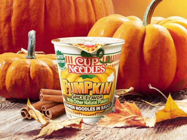 Pumpkin spice season has arrived and it brought a cup of noodles