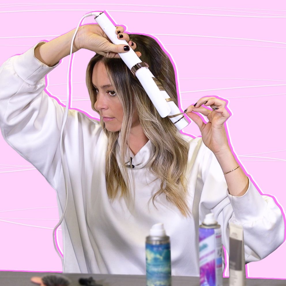 VIDEO: This celebrity stylist shows us how to get the perfect loose curl