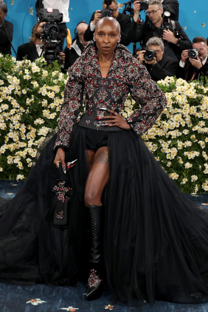 Cynthia Erivo attends the 2025 Met Gala Celebrating "Superfine: Tailoring Black Style" on May 05, 2025 in New York City.