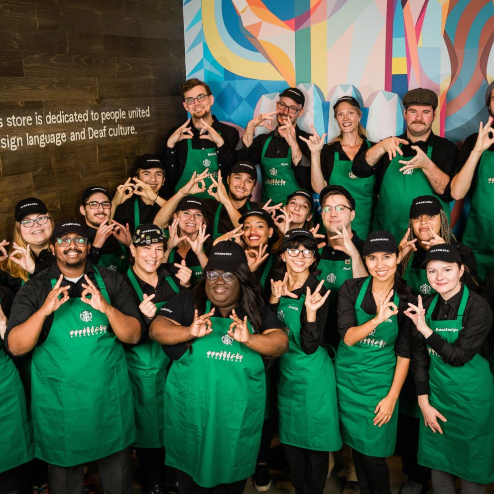 VIDEO: Starbucks is opening a store where all the employees know American Sign Language