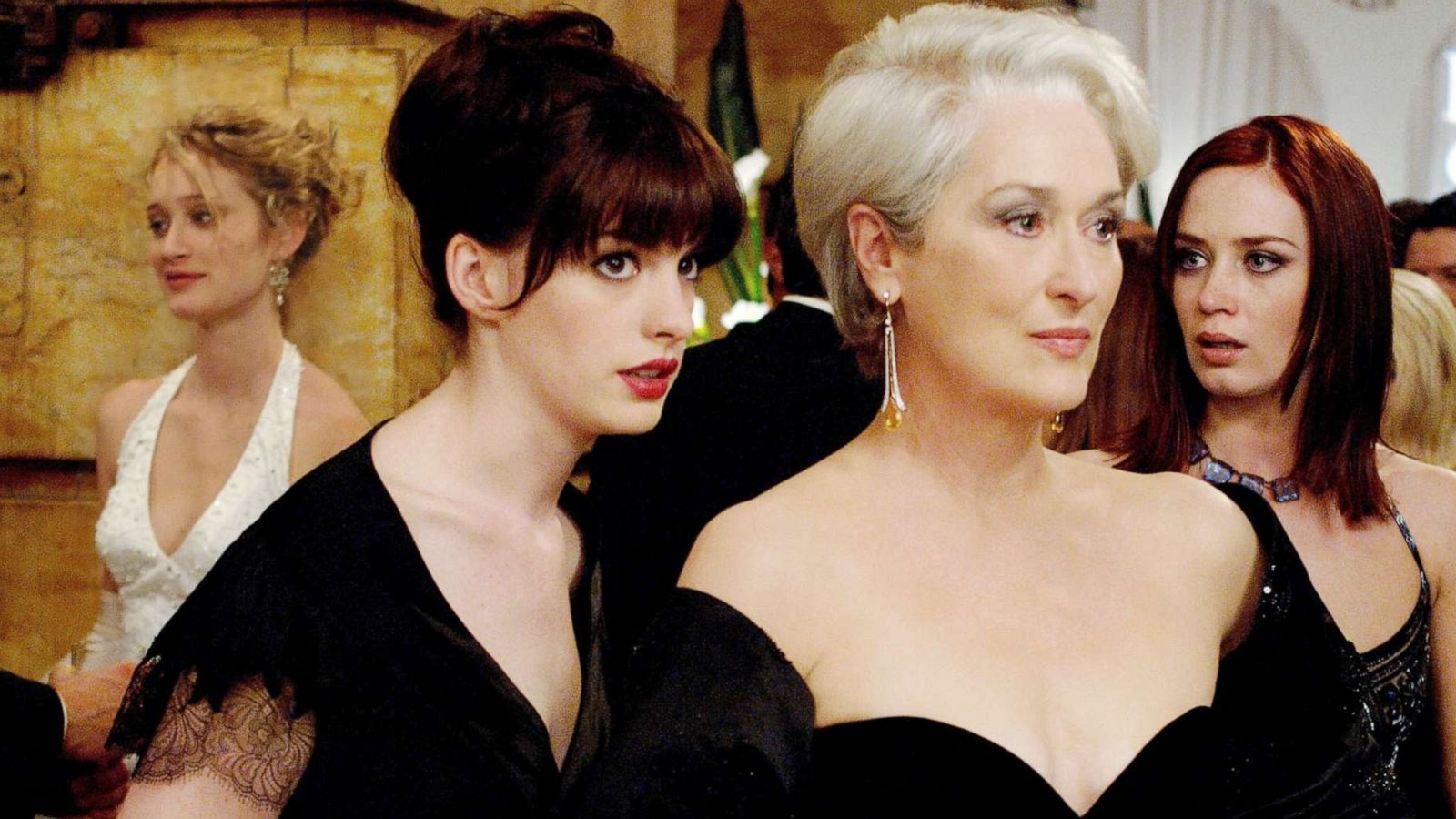 PHOTO: Anne Hathaway and Meryl Streep star in a scene from the 2006 movie, "The Devil Wears Prada."