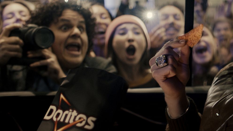 PHOTO: A teaser image for the upcoming Doritos Super Bowl ad.