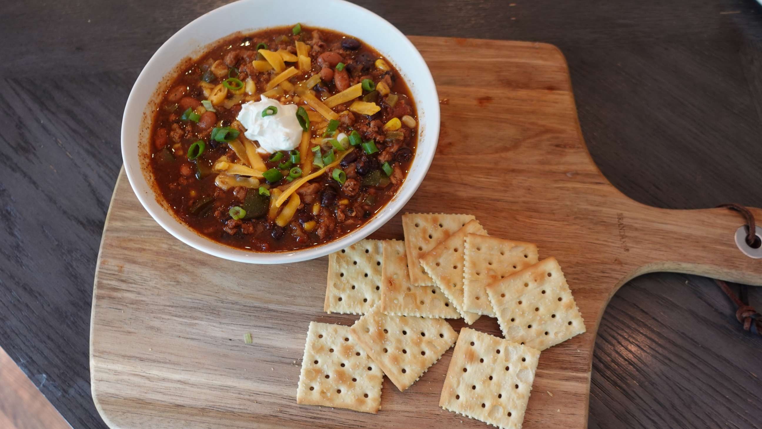 PHOTO: Ground turkey chili is a hearty, budget-friendly dinner.