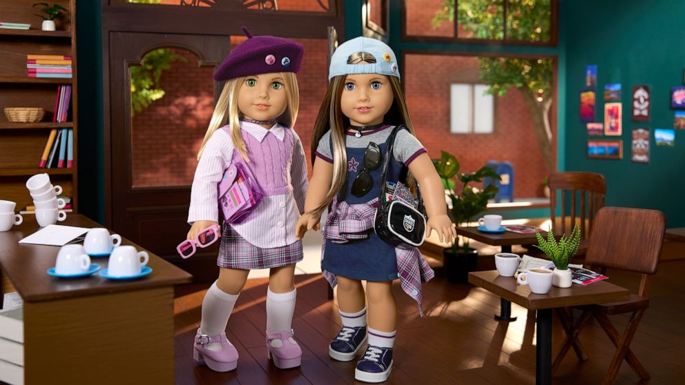 PHOTO: American Girl unveils two new dolls: Isabel and Nicki.