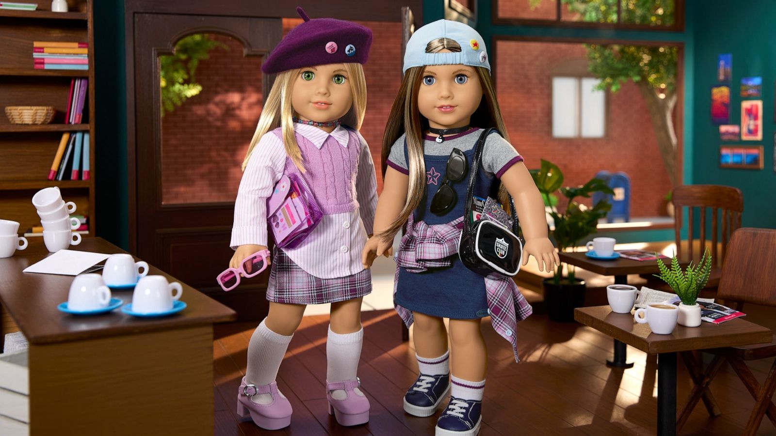 PHOTO: American Girl unveils two new dolls: Isabel and Nicki.