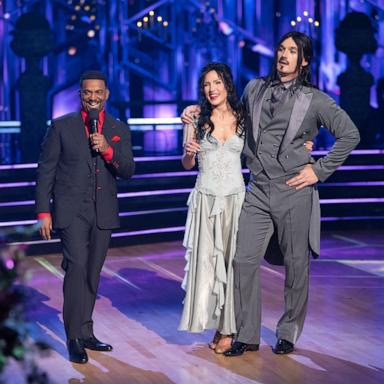 PHOTO: Alfonso Ribeiro, Sharna Burgess and Tyler Cameron appear in this image. 