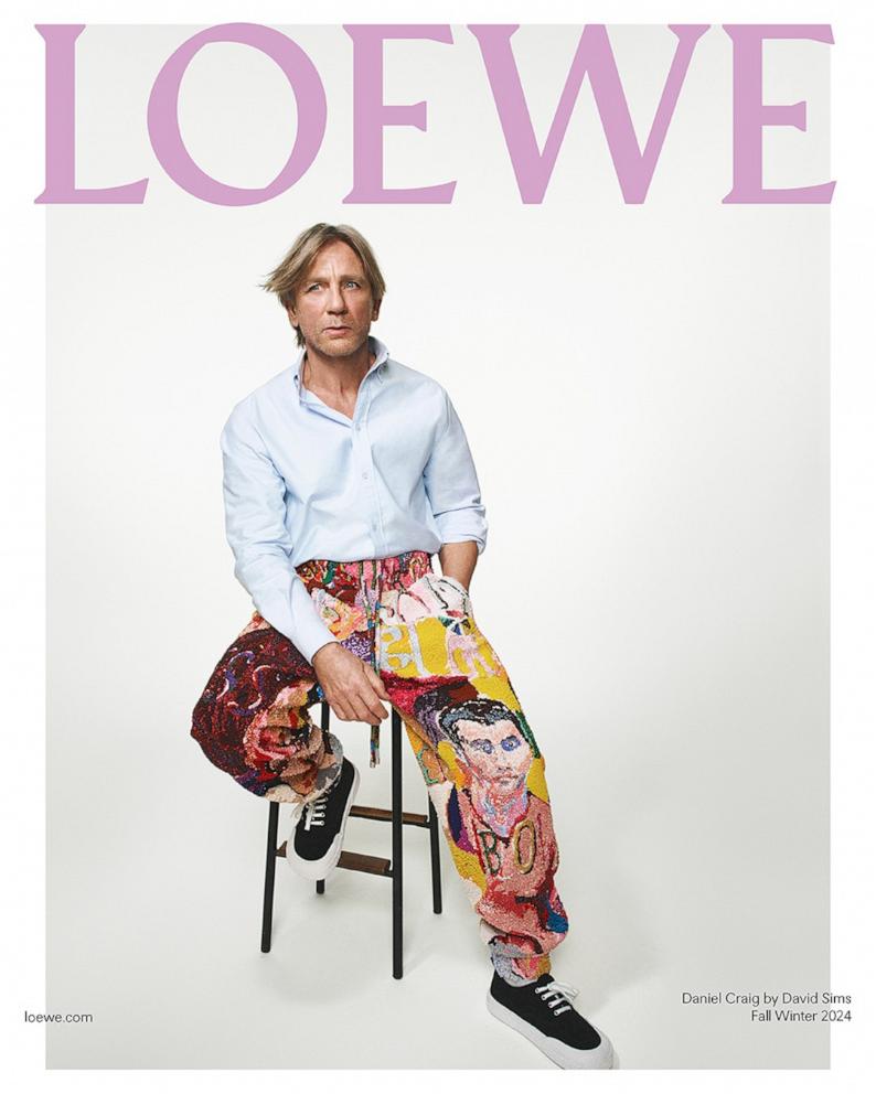 PHOTO: Daniel Craig appears in the new LOEWE global campaign, shot by David Sims.