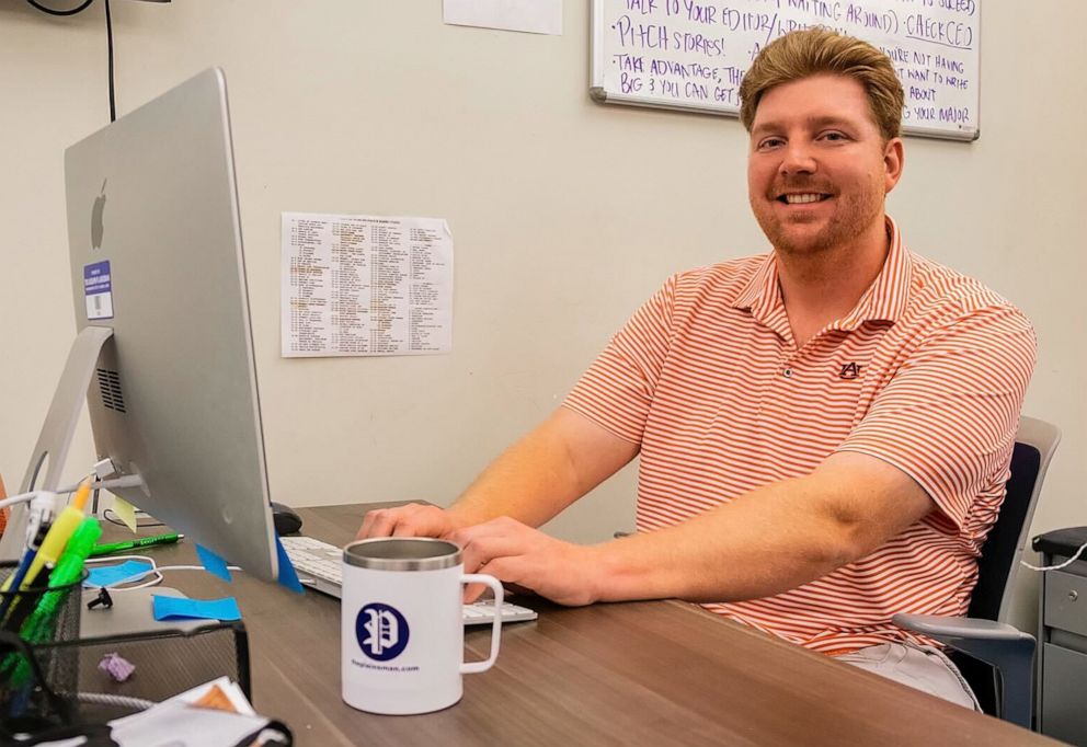 PHOTO: Daniel Schmidt is a second-degree student at Auburn, majoring in journalism.