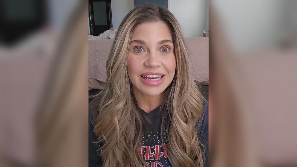 PHOTO: Danielle Fishel in a video the actress shared to Instagram on Aug. 20, 2024