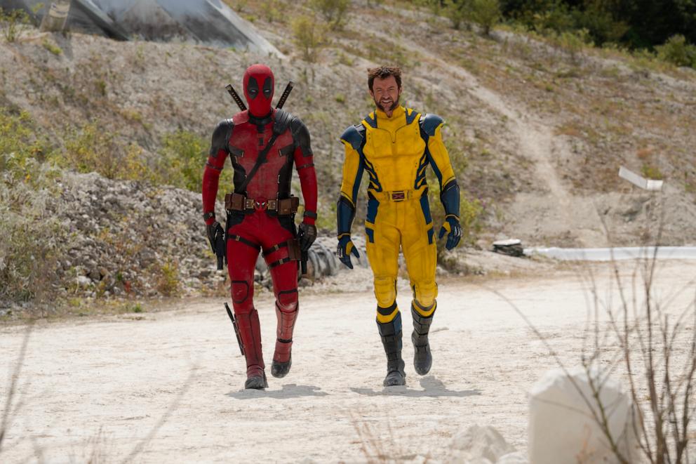 PHOTO: Ryan Reynolds as Deadpool/Wade Wilson and Hugh Jackman as Wolverine/Logan in "Deadpool & Wolverine."