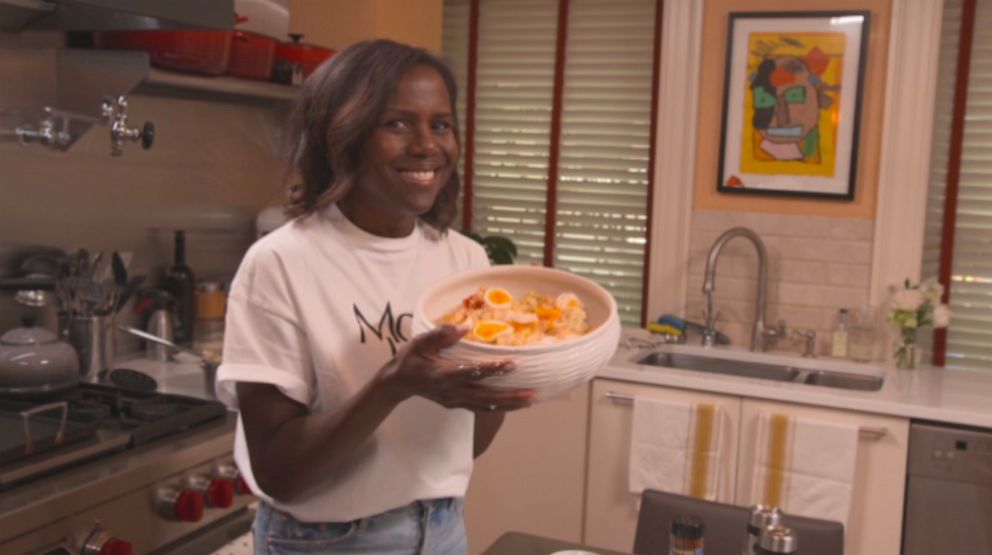 PHOTO: ABC News' Deborah Roberts made her mother's potato salad in honor of Juneteenth. 