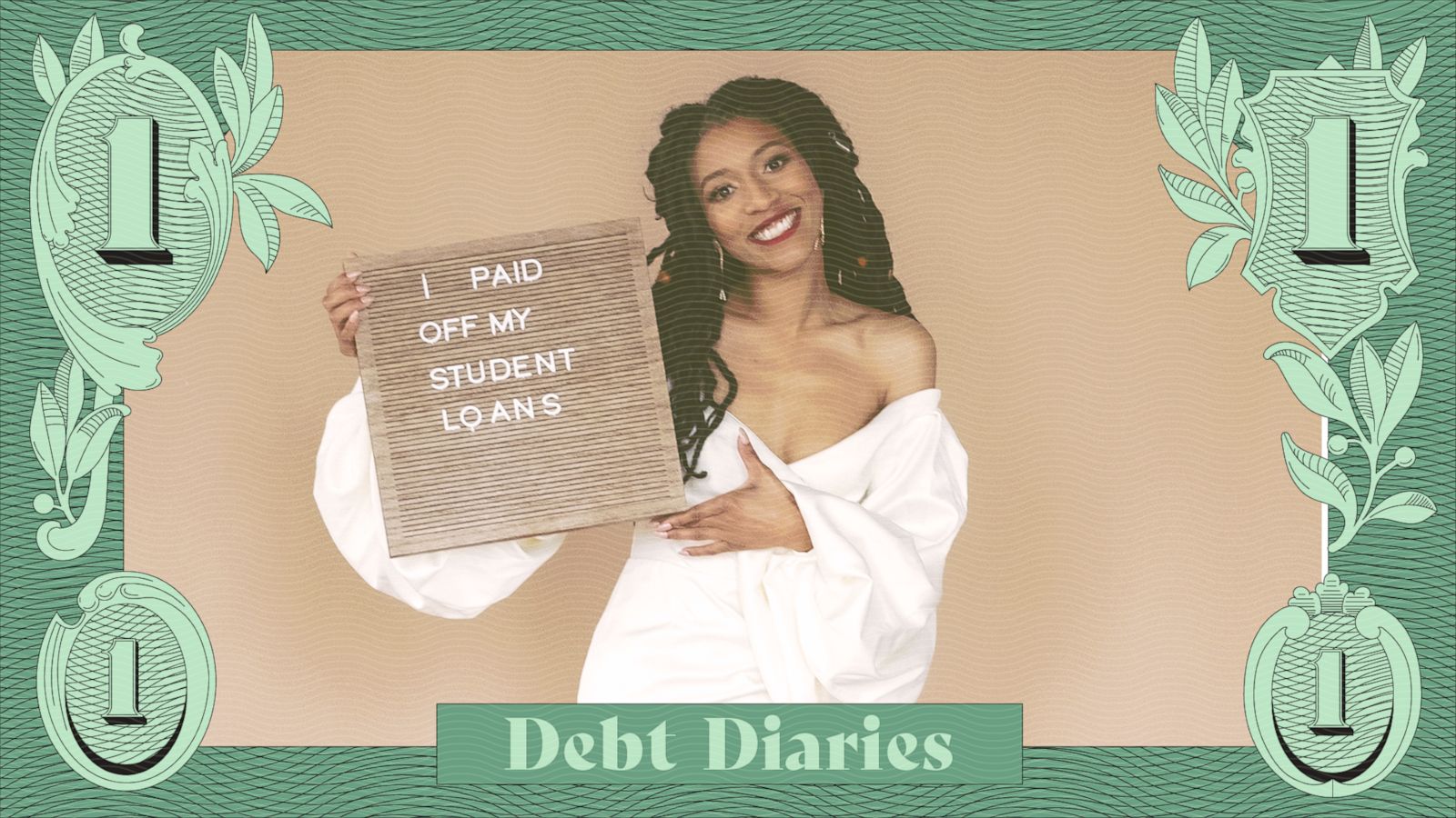 PHOTO: Dominique Jackson, 27, paid off $30,000 in student loan debt in December 2020. To celebrate, she had a photo shoot.