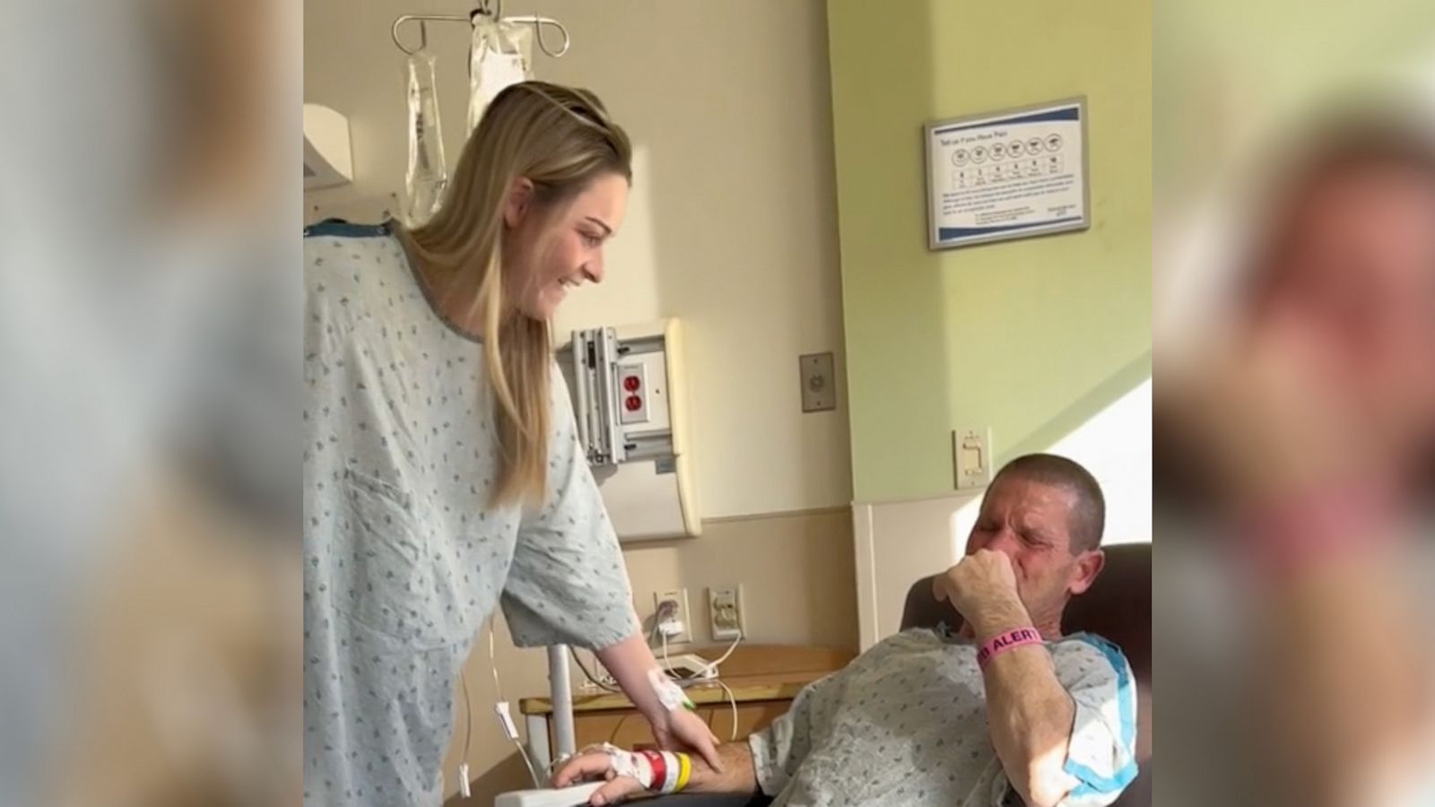 PHOTO: Delayne Ivanowski, of Missouri, surprised her father John Ivanowski by becoming his kidney donor.