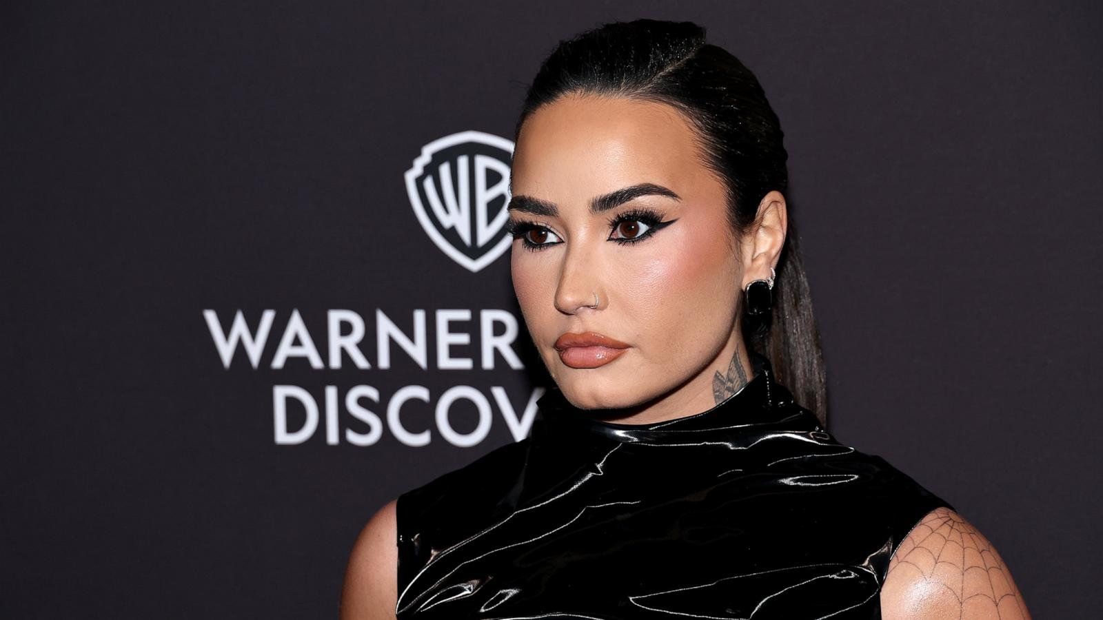 PHOTO: Demi Lovato attends the Project Healthy Minds World Mental Health Day Gala at Spring Studios in New York City, Oct. 10, 2024.