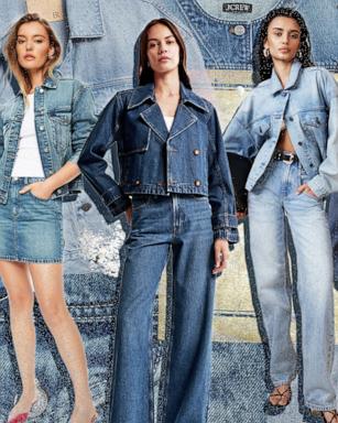 ワンピース AMERI VEST SET DENIM DRESS - ワンピース