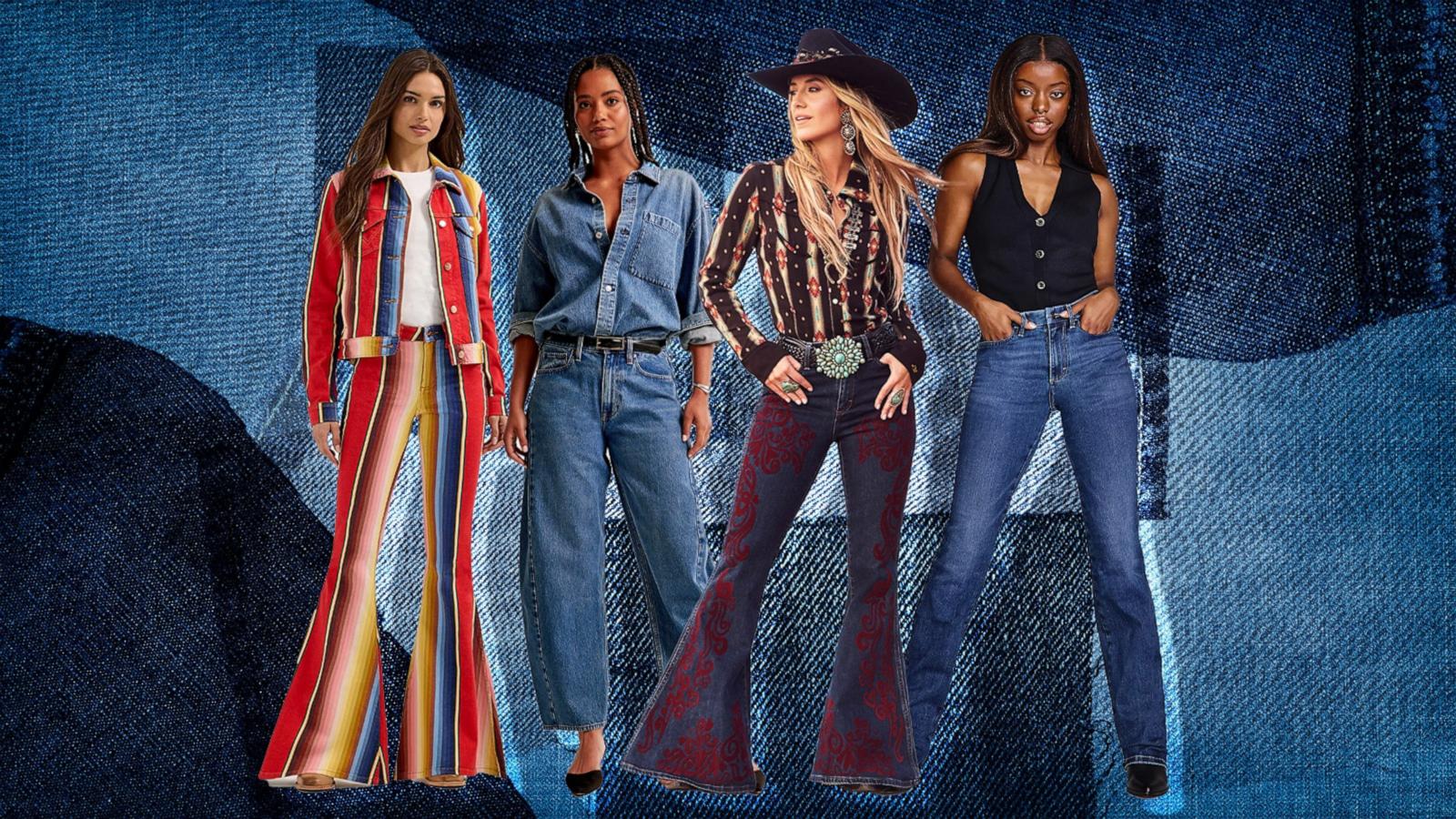 PHOTO: Shop women's denim trends for fall 2024