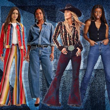 PHOTO: Shop women's denim trends for fall 2024