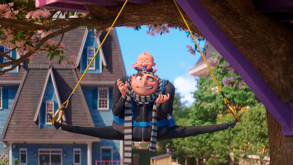 Review: The random lunacy is reliably hard to resist in ‘Despicable Me 4’