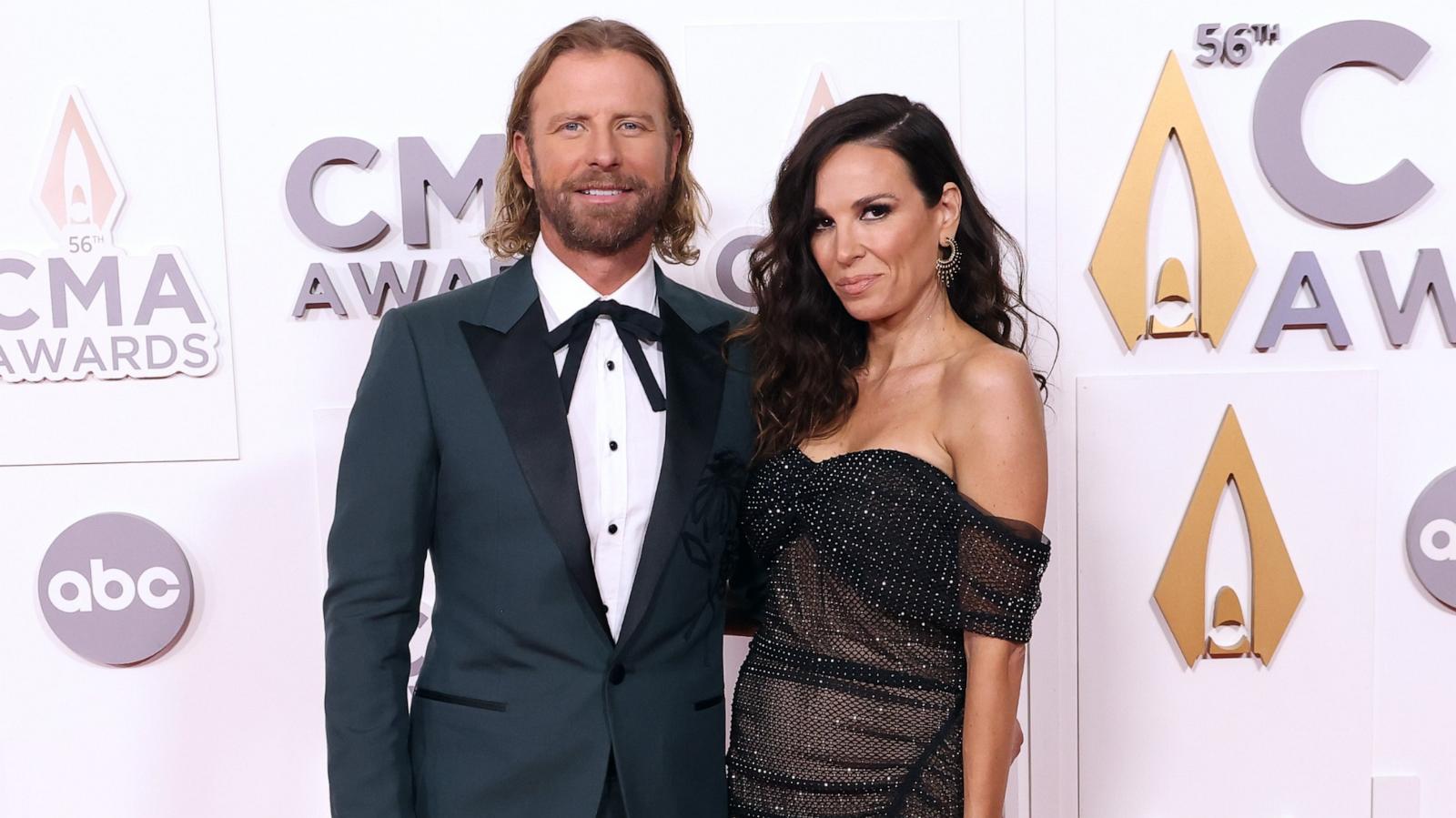 PHOTO: In this Nov. 9, 2022 file photo, Dierks Bentley and Cassidy Black attend the 56th Annual CMA Awards at Bridgestone Arena in Nashville, Tenn.