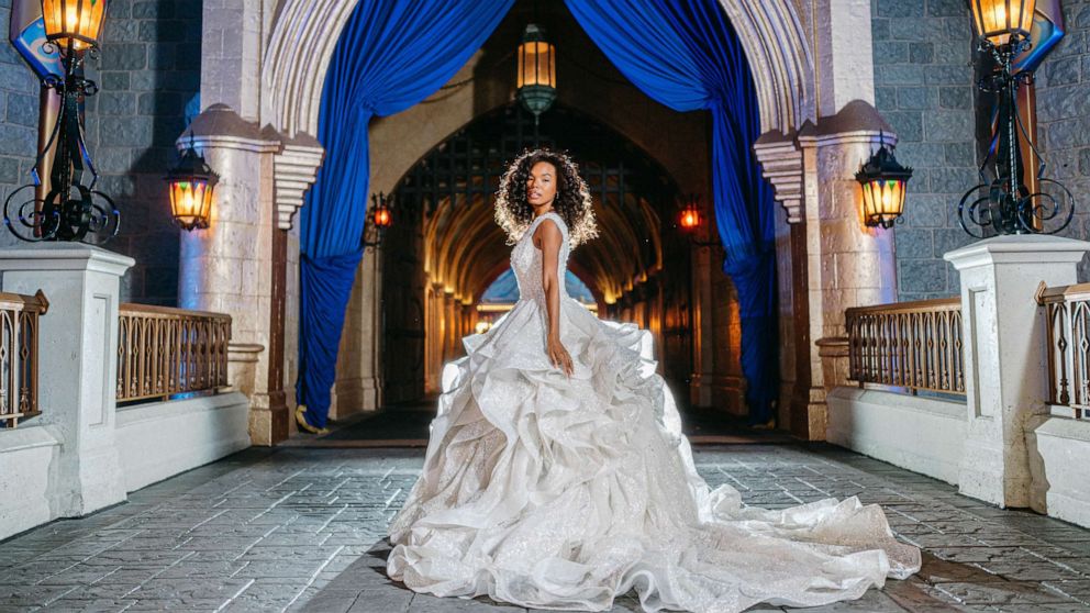 Enter GMA's The World's Most Magical Wedding Dress Contest where one lucky bride will win a bespoke wedding gown designed as part of the ongoing celebration of the 50th anniversary of Walt Disney World.