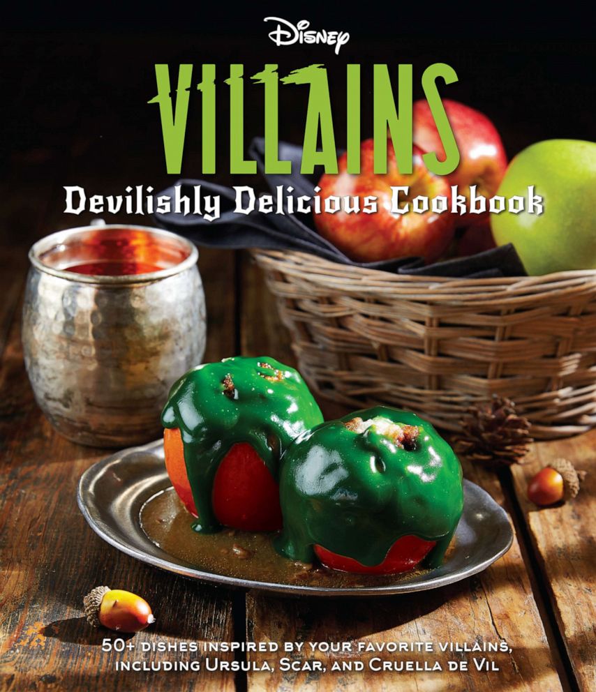 PHOTO: The cover of the new "Disney Villains: Devilishly Delicious Cookbook."