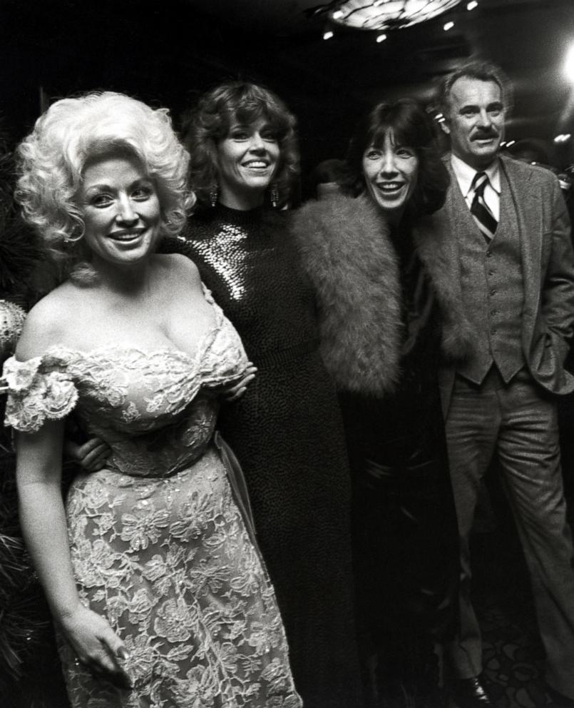 PHOTO: Dolly Parton, Jane Fonda, Lily Tomlin and Dabney Coleman, Dec. 14, 1980.